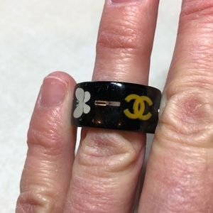 Chanel Lucite Ring
